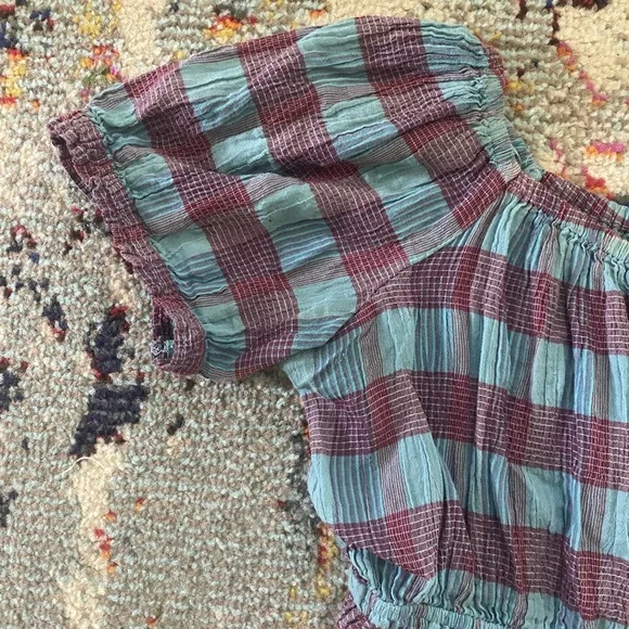 Free People Cropped Peplum Top - Picture 3 of 6